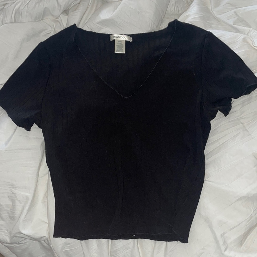 Size Small Bozzolo tee - black